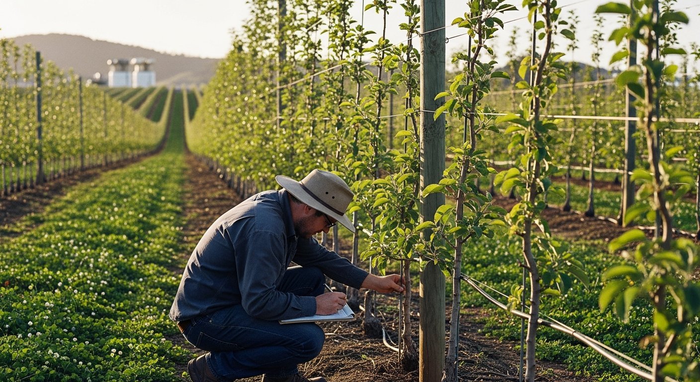 DPIRD Narrow Orchard Systems Research Showcased at Manjimup Field Day